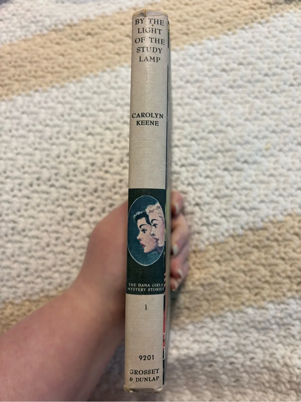 *Vintage* 1st Book The Dana Girls Mystery Stories By the Light of the Study Lamp